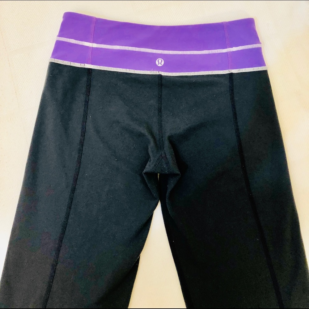 SOLD Lululemon yoga legging crop Capri stretch - Picture 5 of 8